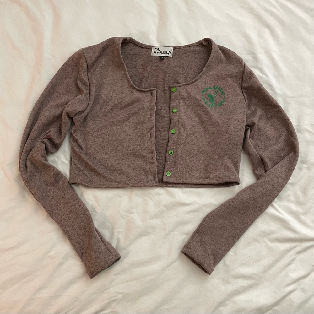 O-MIGHTY FAIRYLAND CARDI IN MOCHA